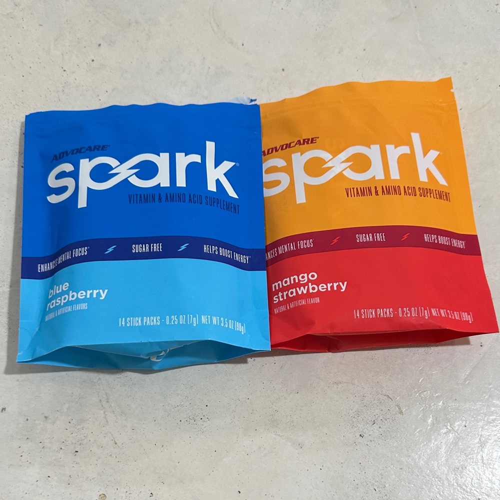 Spark sticks 💙🧡